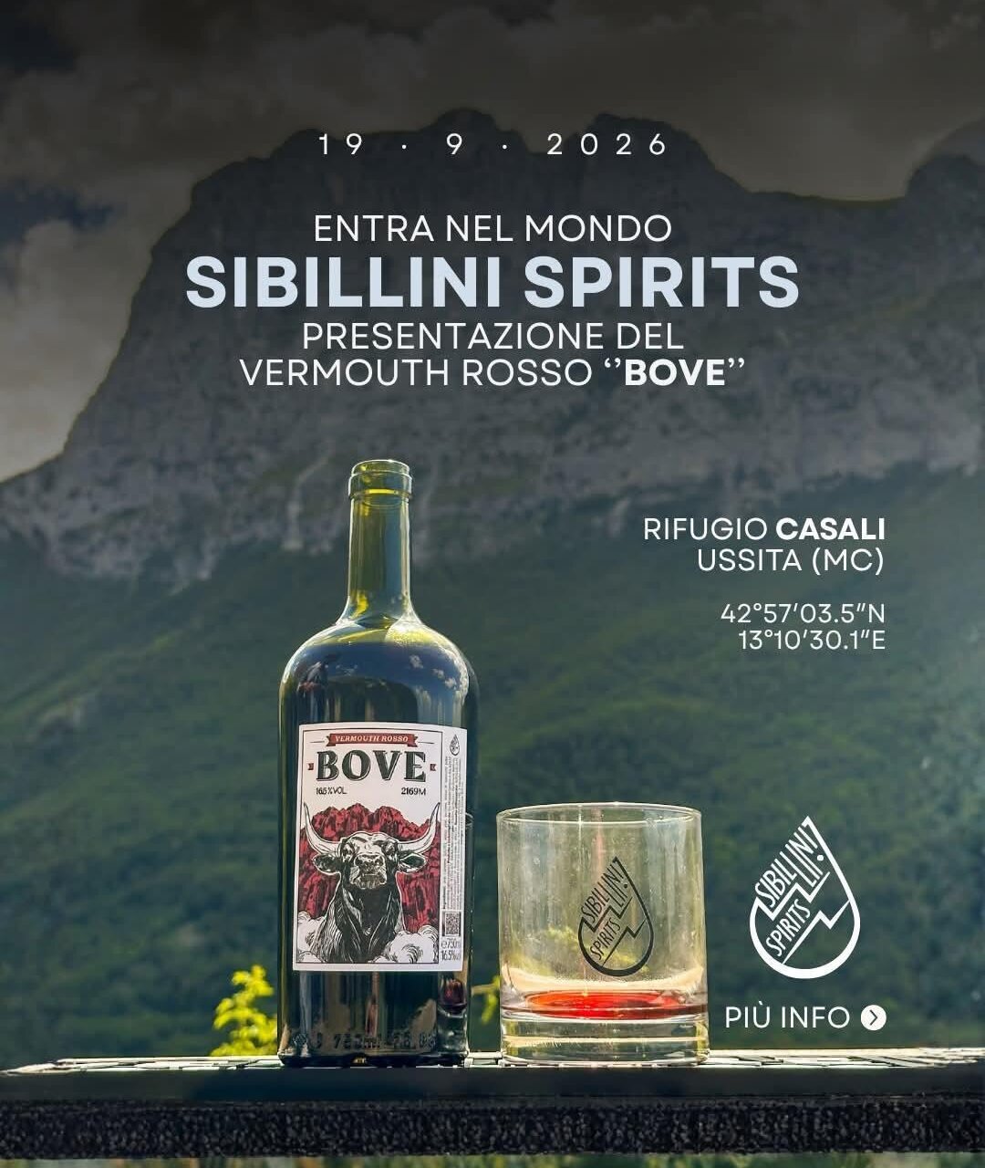 SIBILLINI SPIRITS - PRESENTAZIONE DEL VERMOUTH ROSSO "BOVE"
