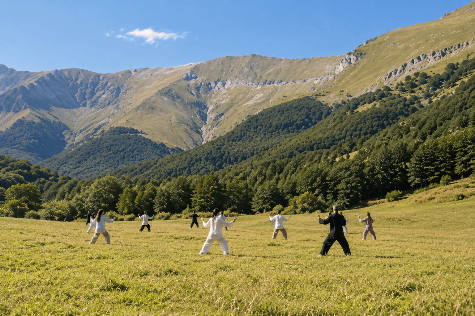 TAI CHI Attività di Tai Chi e benessere nei parchi stile Wudang