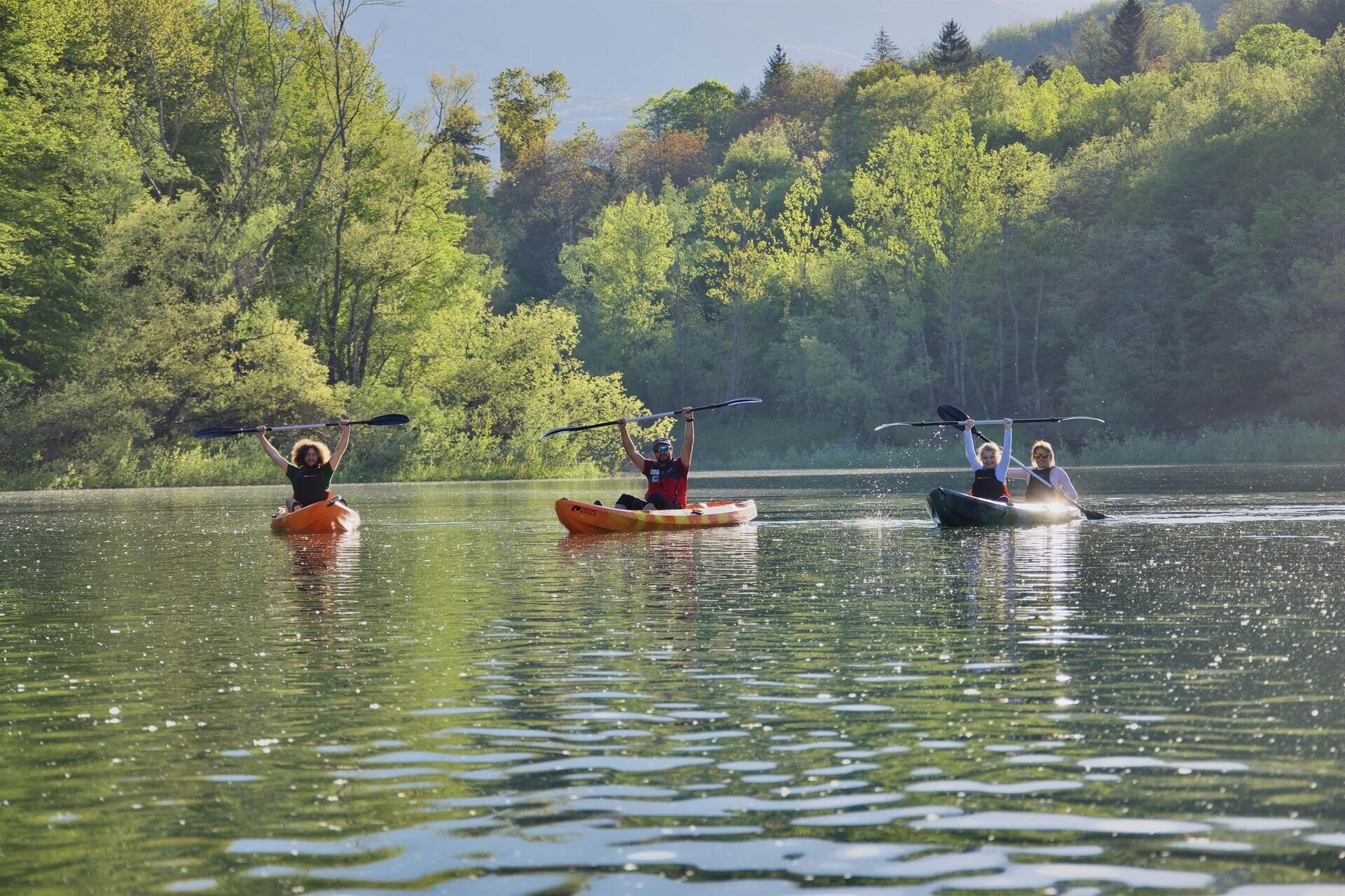Escursione in kayak Lago di Gerosa