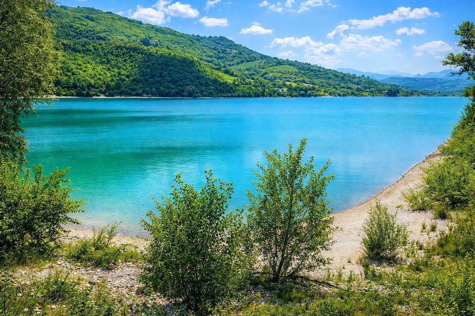Gran Tour dei tre laghi in Gravel