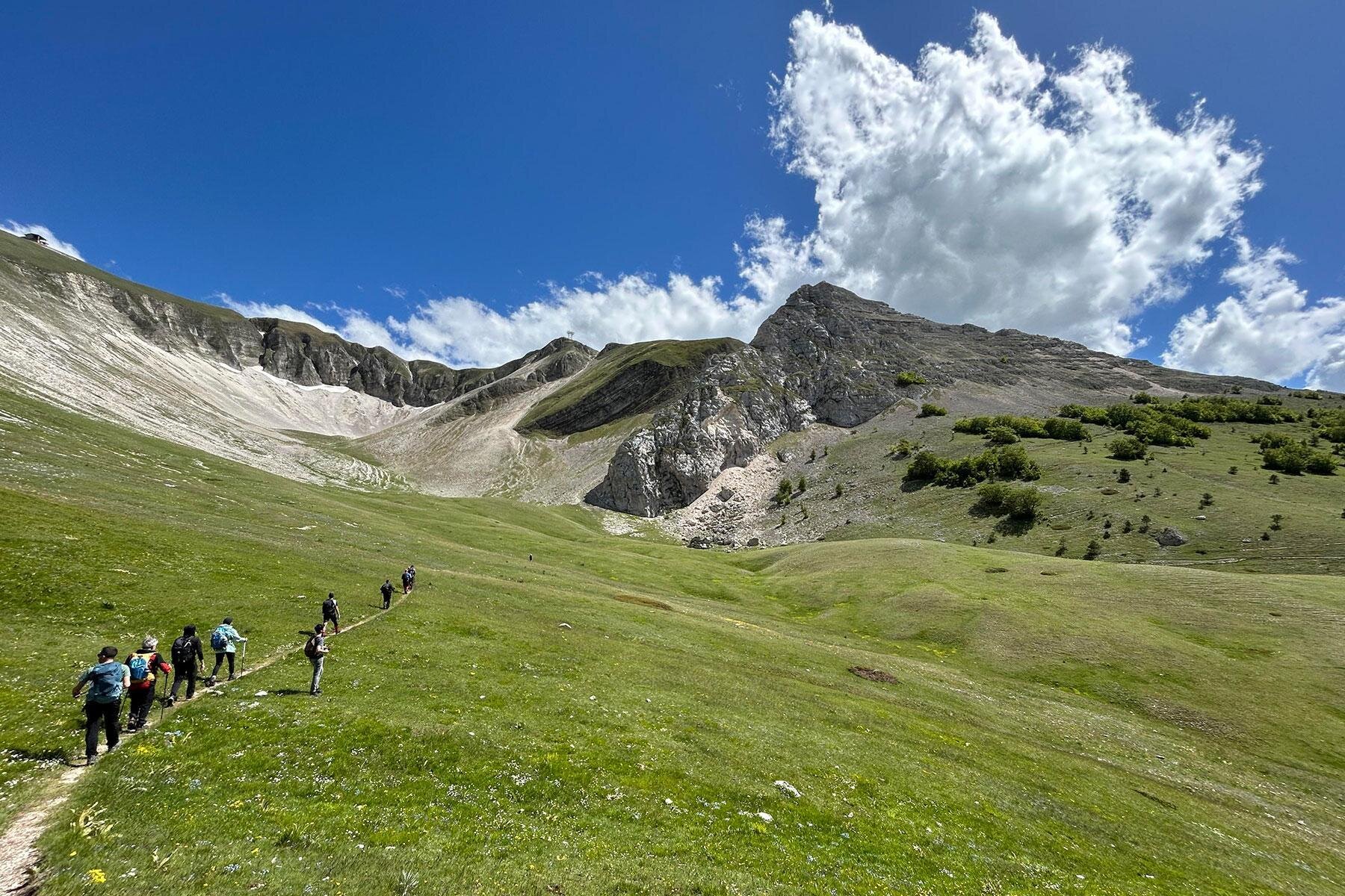 Sibillini: tra fioriture e vette spettacolari