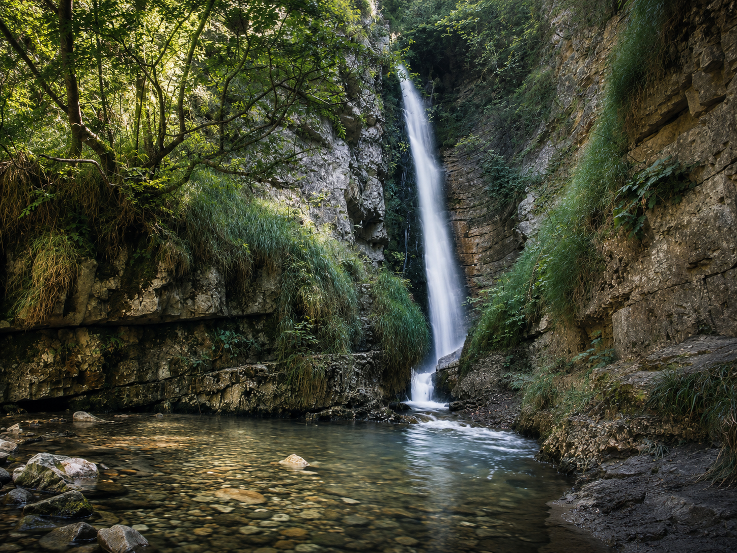 La cascata delle Callarelle